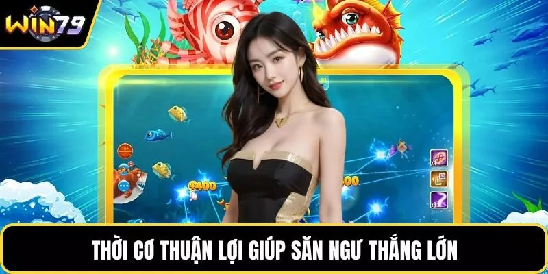 Thời cơ thuận lợi giúp săn ngư thắng lớn